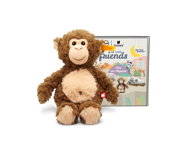 Tonies Soft Cuddly Friends Mit Hörspiel - Bodo Schimpanse Original Steiff Kuscheltier 1 Tonies Soft Cuddly Friends Mit Hörspiel - Bodo Schimpanse Original Steiff Kuscheltier
