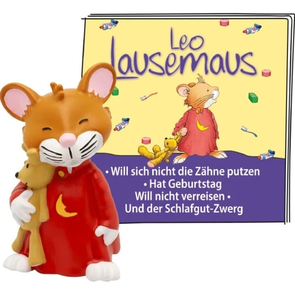 Tonies Leo Lausemaus - Das Original-Hörspiel Zu Den Büchern 3, Spielfigur 1 Tonies Leo Lausemaus - Das Original-Hörspiel Zu Den Büchern 3, Spielfigur