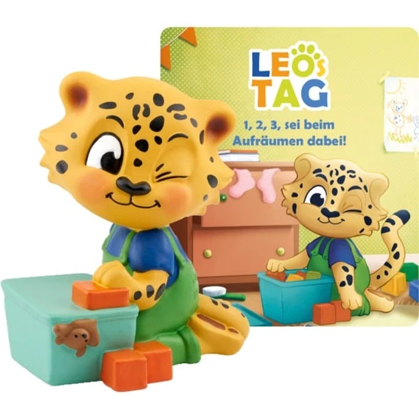 Tonies Leos Tag - 1, 2, 3, Sei Beim Aufräumen Dabei, Spielfigur 1 Tonies Leos Tag - 1, 2, 3, Sei Beim Aufräumen Dabei, Spielfigur