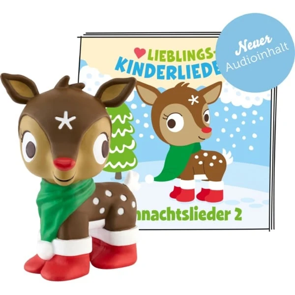 Tonies Lieblings-Kinderlieder - Weihnachtslieder 2 (Neuauflage 2022), Spielfigur 1 Tonies Lieblings-Kinderlieder - Weihnachtslieder 2 (Neuauflage 2022), Spielfigur