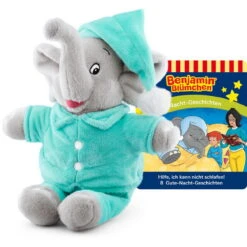 Tonies - Benjamin Blümchen Plüsch - Gute Nacht Geschichten - Hörspiel 6 Tonies - Benjamin Blümchen Plüsch - Gute Nacht Geschichten - Hörspiel -Tonies tonies benjamin pluesch